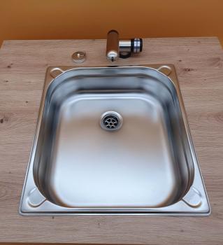 Preview: Spülbecken  Edelstahl 265/162